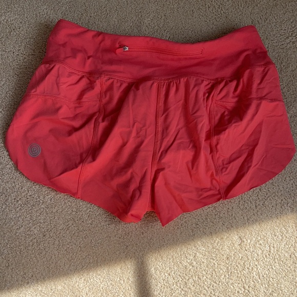Pink Lululemon Shorts - Picture 2 of 2